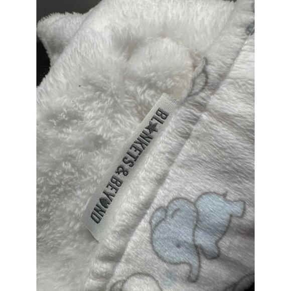 Blankets & Beyond Elephant Security Blanket Lovey Soft Plush Baby Boy - Picture 5 of 5